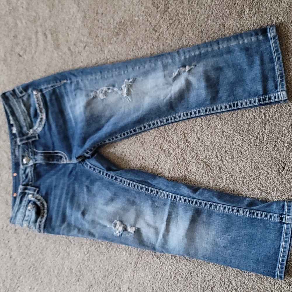 Miss me Signature cuffed Capri size 29